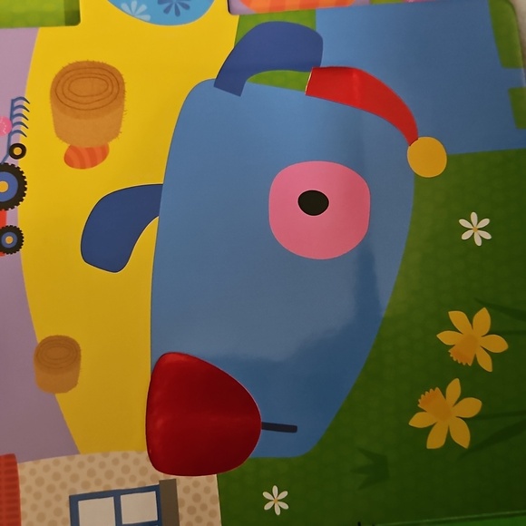 Easter Egg Hunt Book Bunny Lamb Chick Kitty Puppy Duckling Frog Bird Flowers Sun - Picture 8 of 11